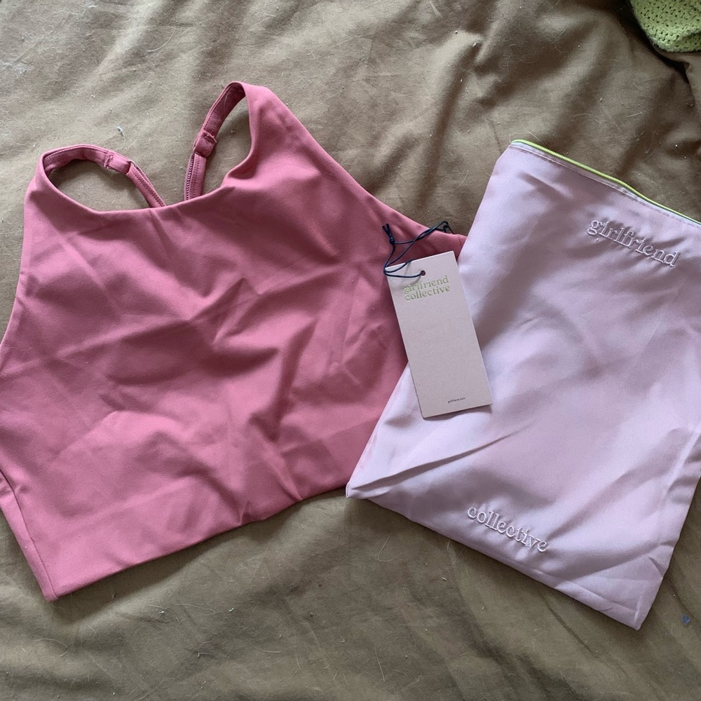 Girlfriend Collective Topanga Bra in Terra XL